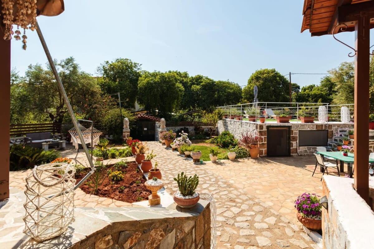 Mani'S Garden Paradise - Elia Secluded Retreat Stoúpa Eksteriør billede