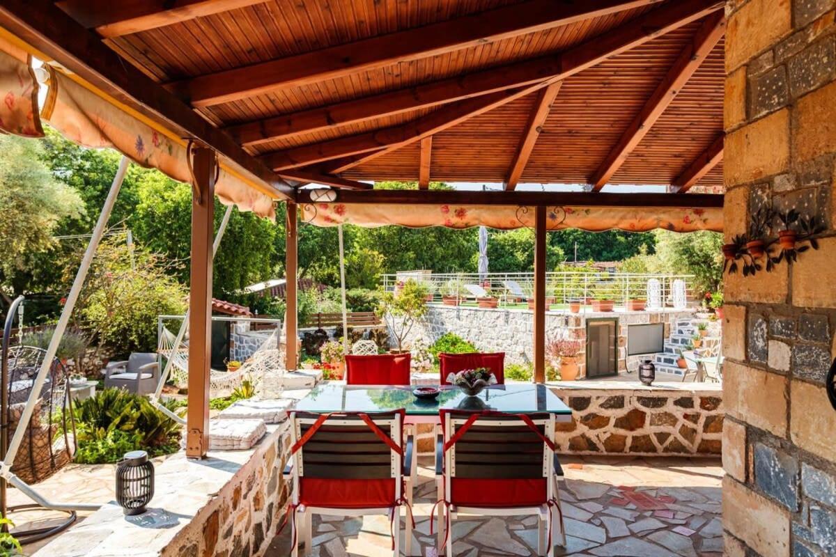 Mani'S Garden Paradise - Elia Secluded Retreat Stoúpa Eksteriør billede